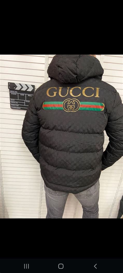 piumino gucci uomo